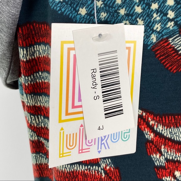 NWT LuLaRoe Americana Randy T - Picture 5 of 6